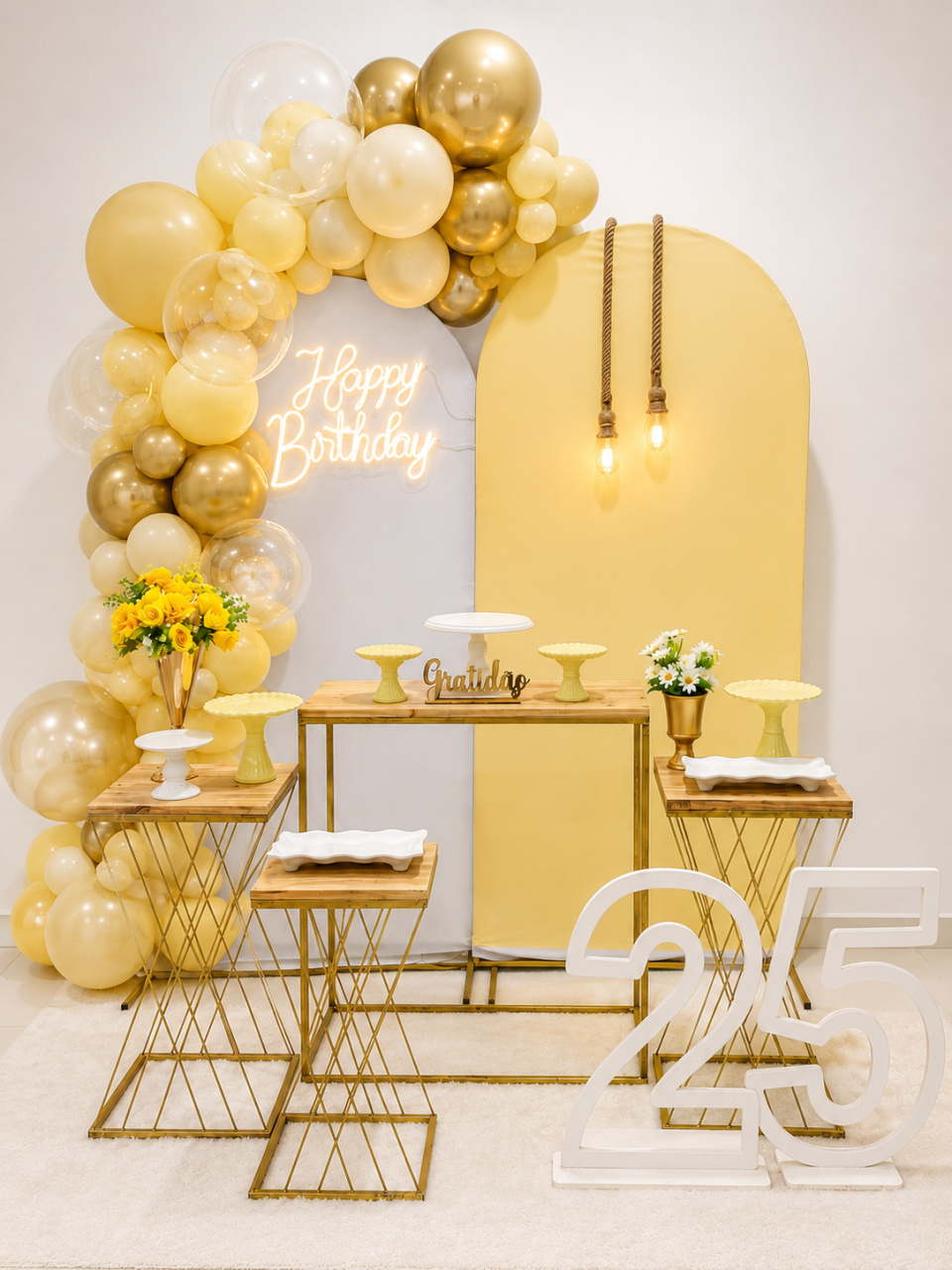 Decoração Adulta Com Arco - Art_efesta
