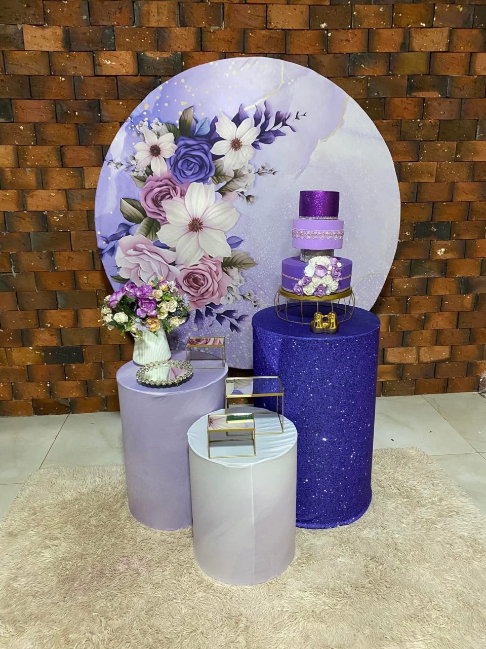 Floral Lilas - Manalu Decorações 