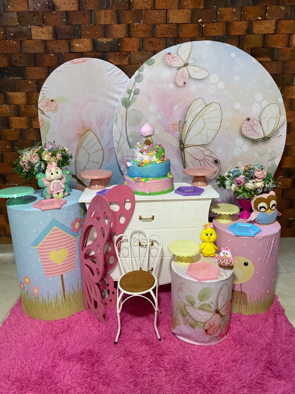Jardim das Borboletas  - Manalu Decorações 