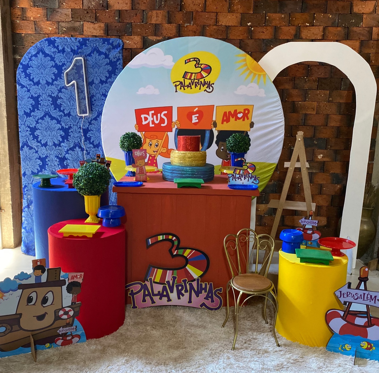 3 Palavrinhas  - Manalu Decorações 