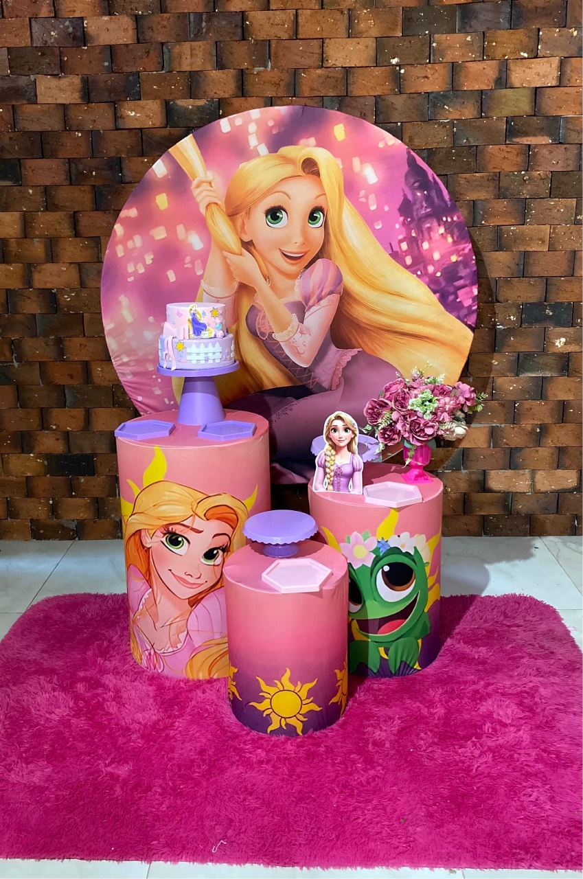 Rapunzel - Manalu Decorações 