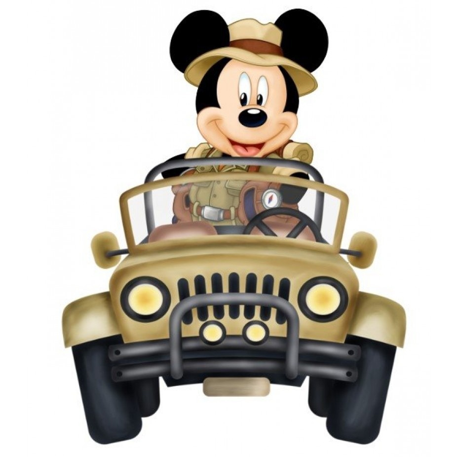 Display Mickey Safari - Ohana Festas e Eventos 