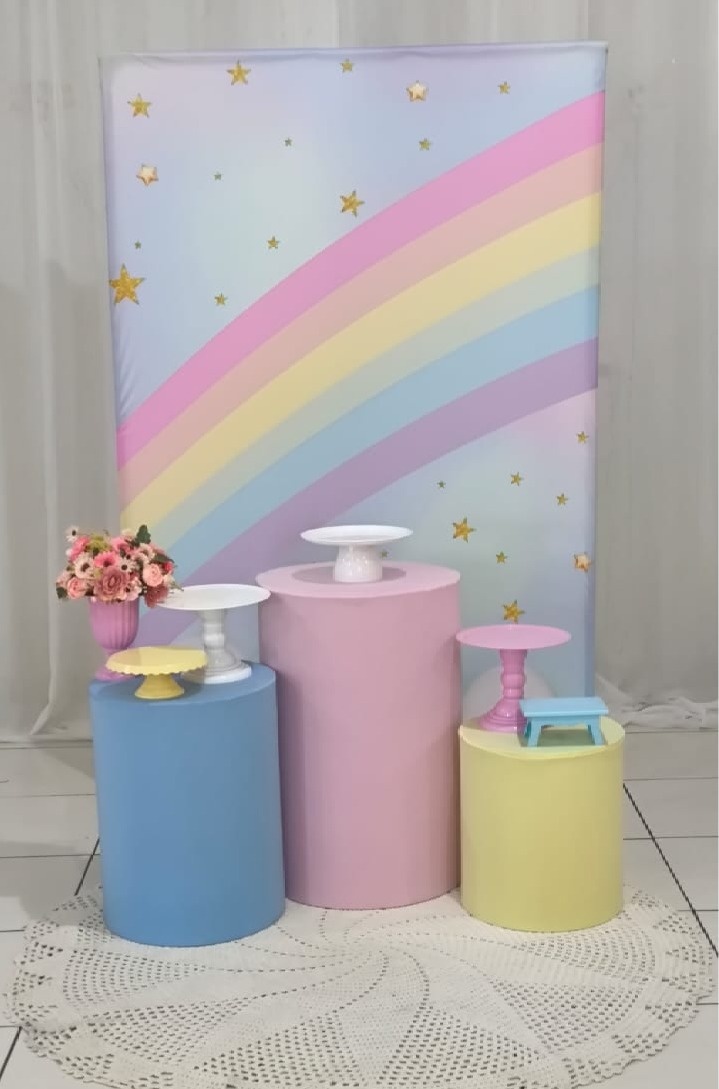 Kit Arco Iris  - Ohana Festas e Eventos 