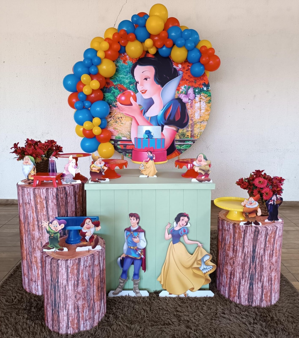 Kit Branca de Neve  - Ohana Festas e Eventos 