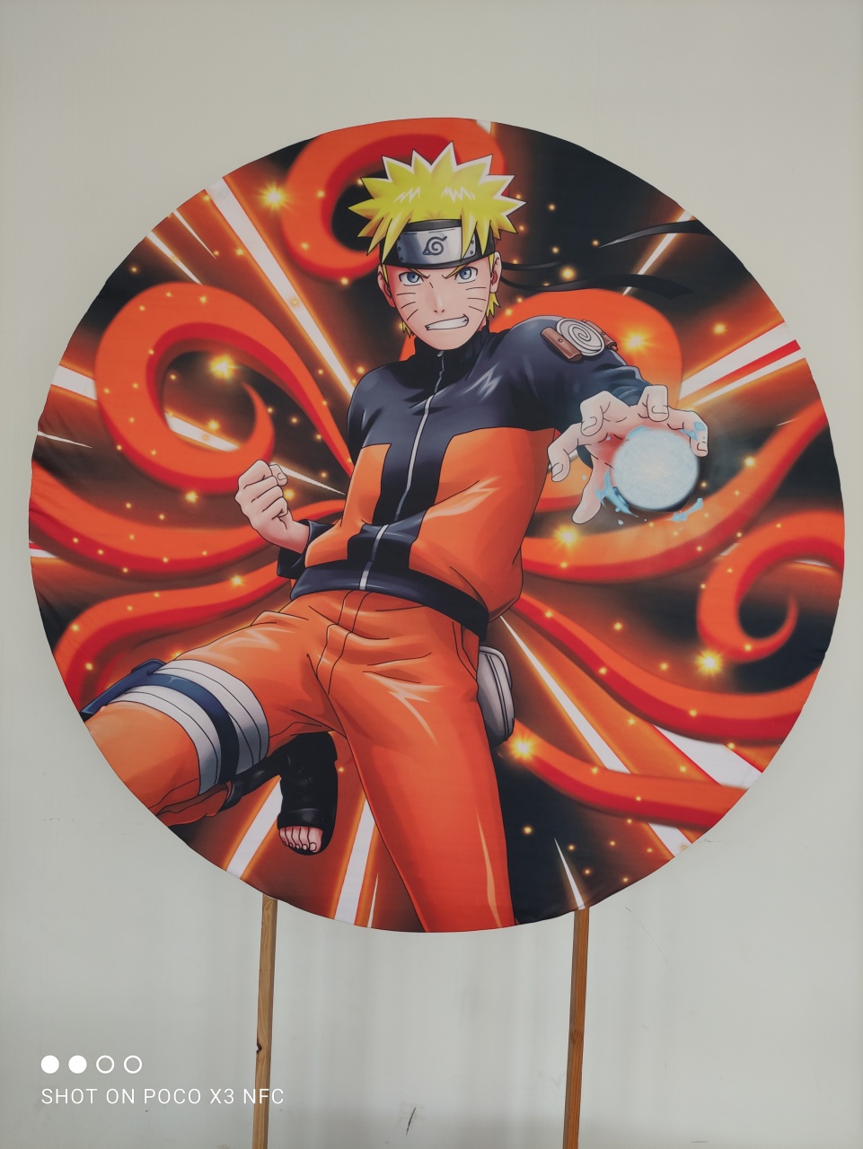 Capa Painel Naruto - Ohana Festas e Eventos 