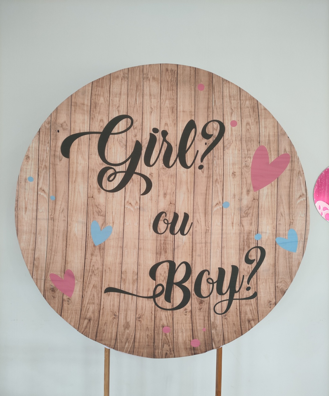 Capa Painel Revelação Boy Or Gilr - Ohana Festas e Eventos 