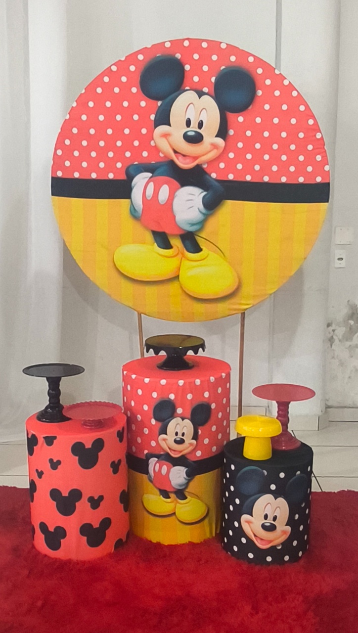Kit P - Mickey - Ohana Festas e Eventos 
