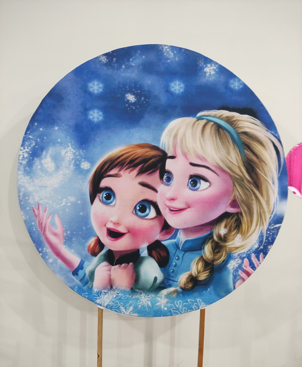 Capa Painel Frozen  - Ohana Festas e Eventos 