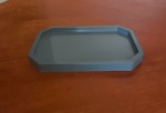 Bandeja Baixa Octavada (Azul Griz)  - imagem 2