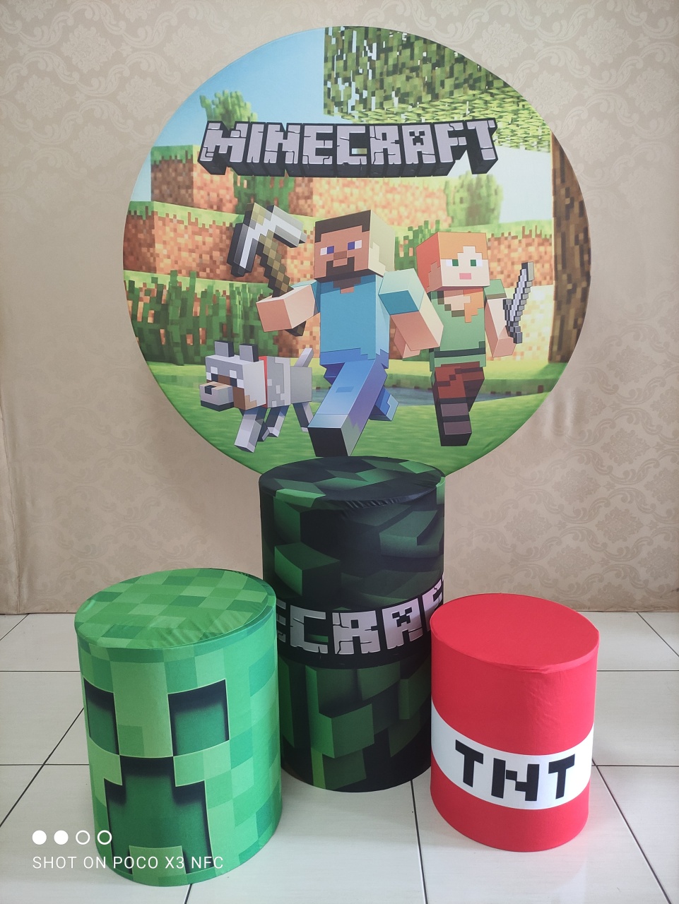 Kit Minecraft  - Ohana Festas e Eventos 