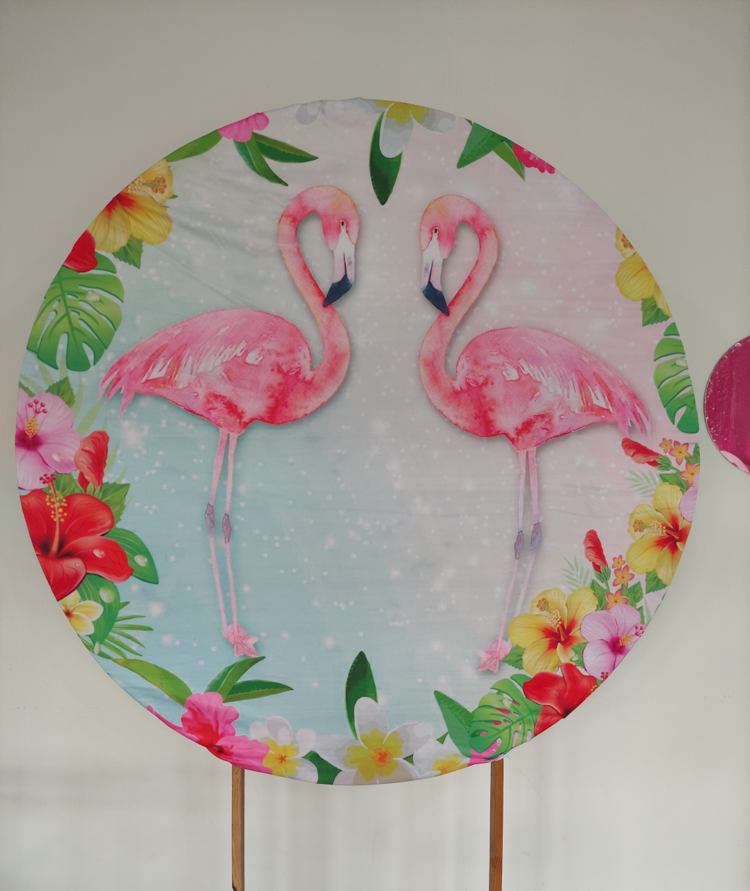 Capa Painel Flamingos  - Ohana Festas e Eventos 