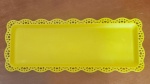 Bandeja Baixa Retangular (Amarelo) - imagem 1