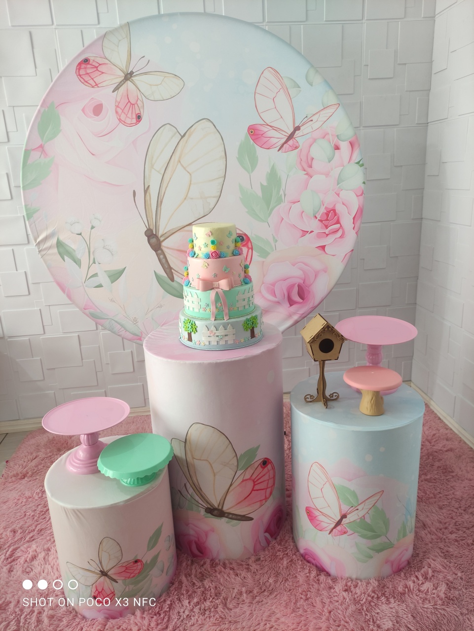 Kit Jardim de Borboletas - Ohana Festas e Eventos 