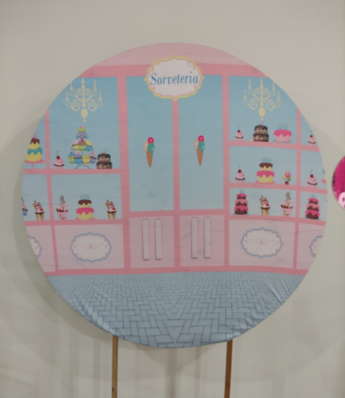 Capa Painel Sorveteria  - Ohana Festas e Eventos 