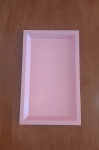 Bandeja Baixa Retangular(Rosa Candy)  - imagem 1