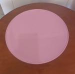 Bandeja Alta Redonda (Rosa Candy) - imagem 2
