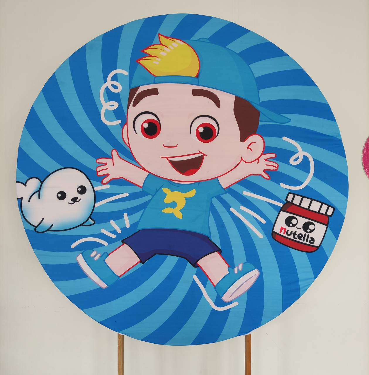 Capa Painel Lucas Neto  - Ohana Festas e Eventos 