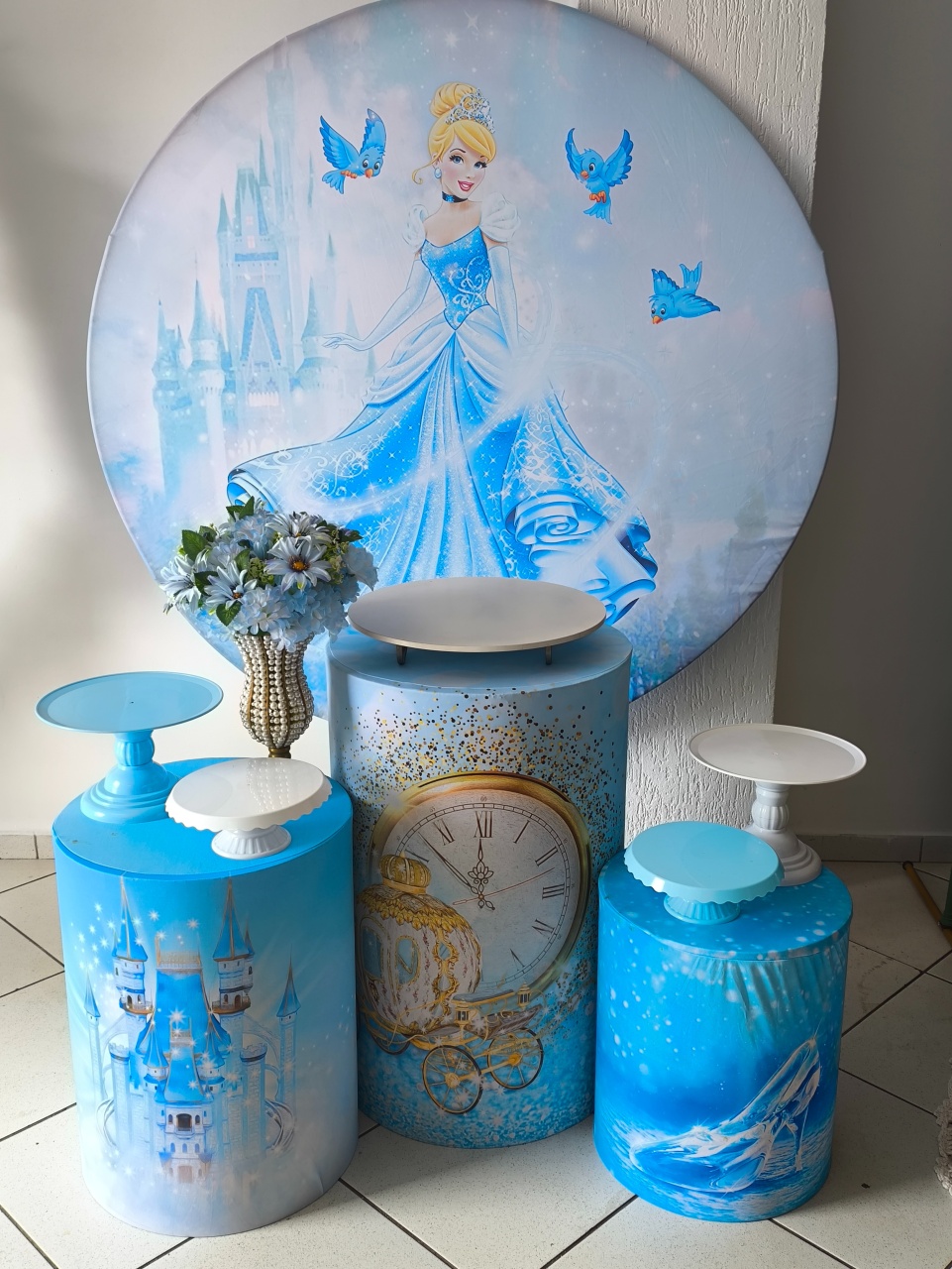 Kit P - Cinderela - Ohana Festas e Eventos 