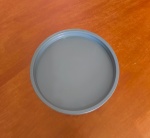 Bandeja Redonda Alta (Azul Griz) - imagem 2