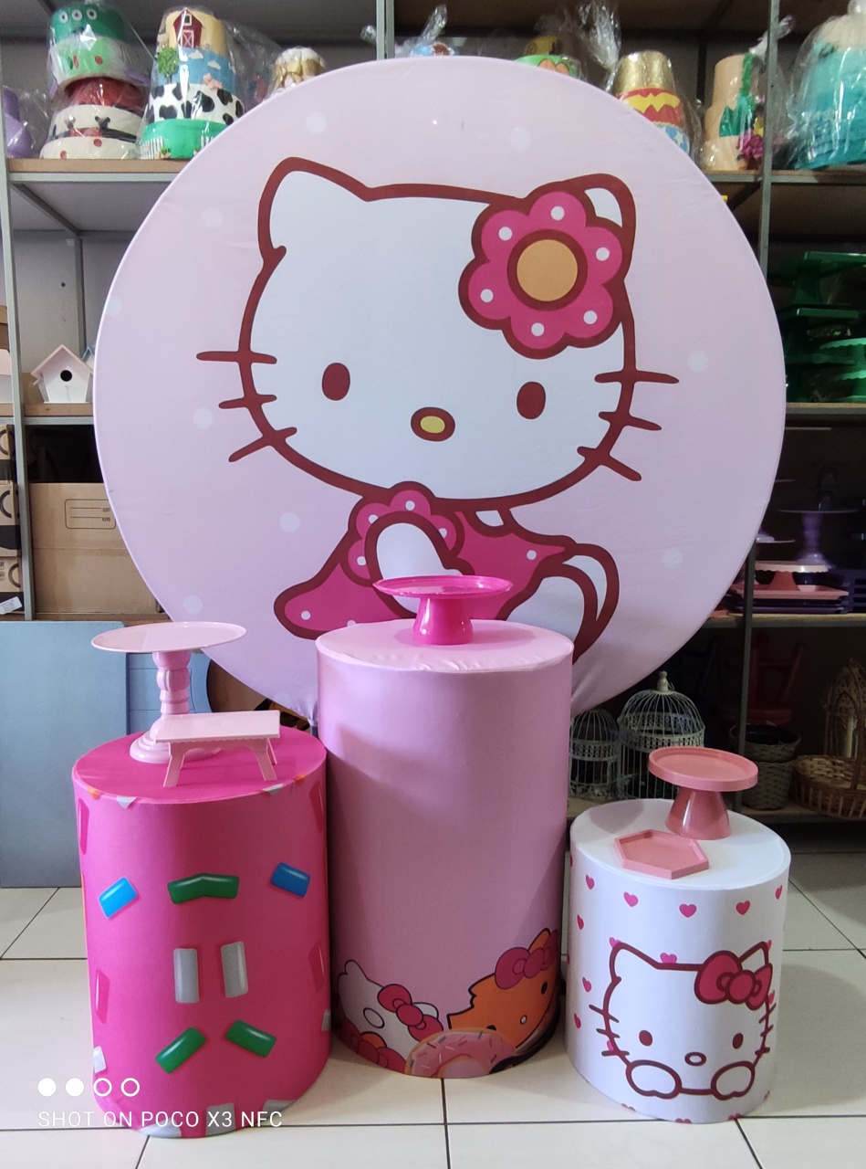  Hello Kitty  - Ohana Festas e Eventos 