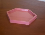 Bandeja Baixa Sextavada (Rose) - imagem 1