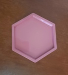Bandeja Baixa Sextavada (Rose) - imagem 2
