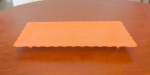 Bandeja Baixa Retangular(Laranja Candy) - imagem 2