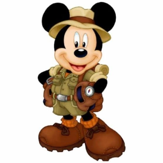 Display Mickey Safari - Ohana Festas e Eventos 