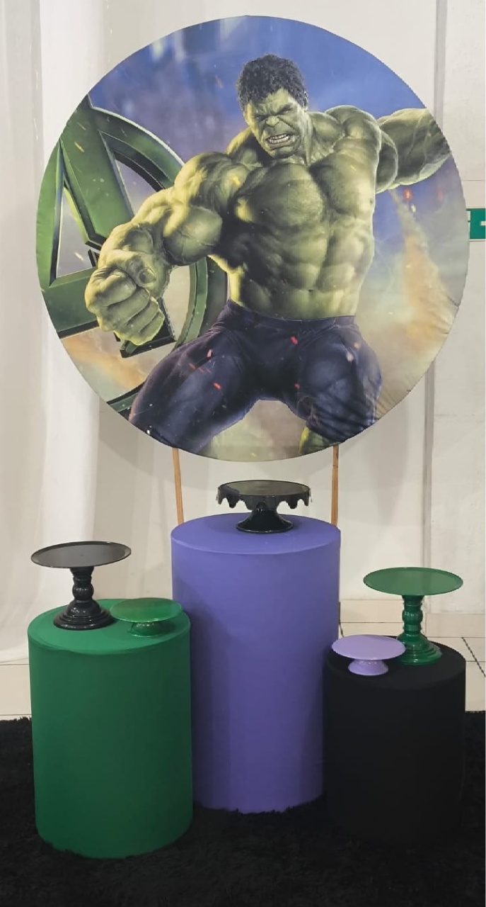 Kit P - Hulk - Ohana Festas e Eventos 
