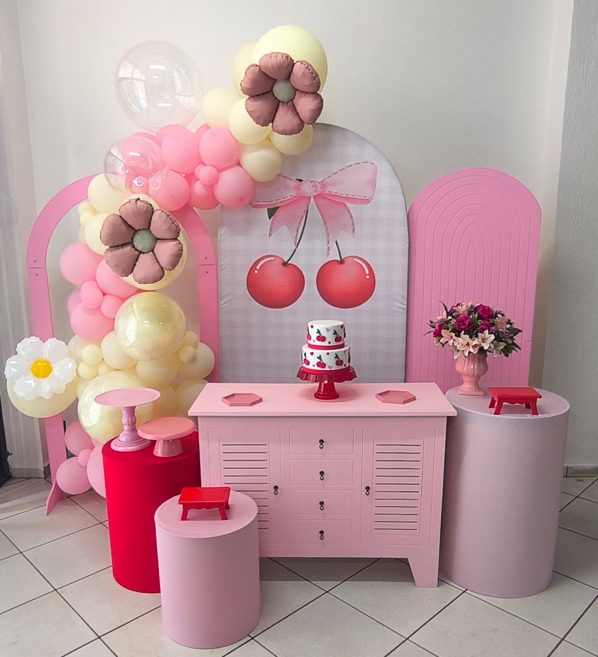 Kit Cereja Grande - Ohana Festas e Eventos 
