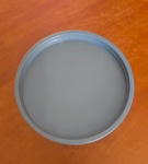 Bandeja Redonda Média (Azul Griz) - imagem 1