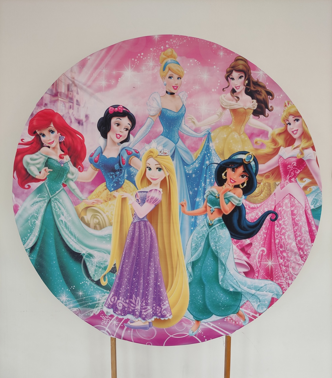 Capa Painel Princesas - Ohana Festas e Eventos 