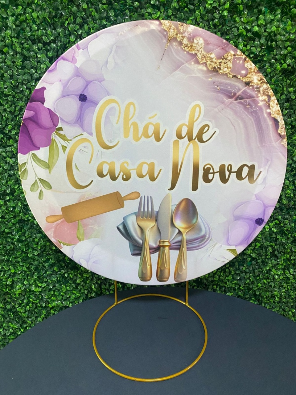 Mini Painel Chá de Casa Nova 2 - Mouse Atelie das Festas