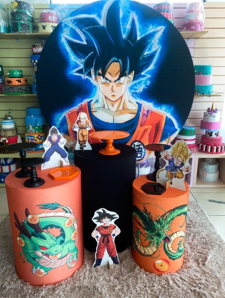 Goku Dragon Ball Z - Mouse Atelie das Festas