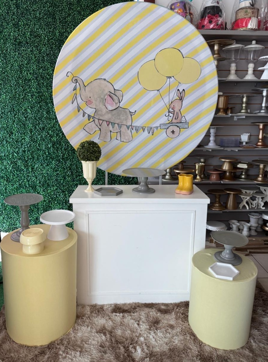 Elefantinho Amarelo 1,30 - Mouse Atelie das Festas