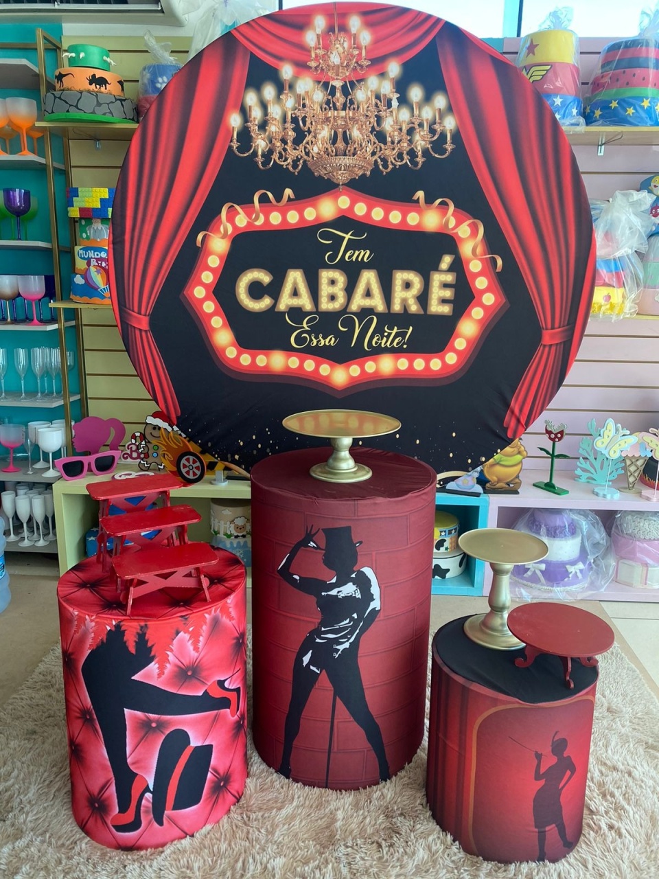 Cabaré - Mouse Atelie das Festas