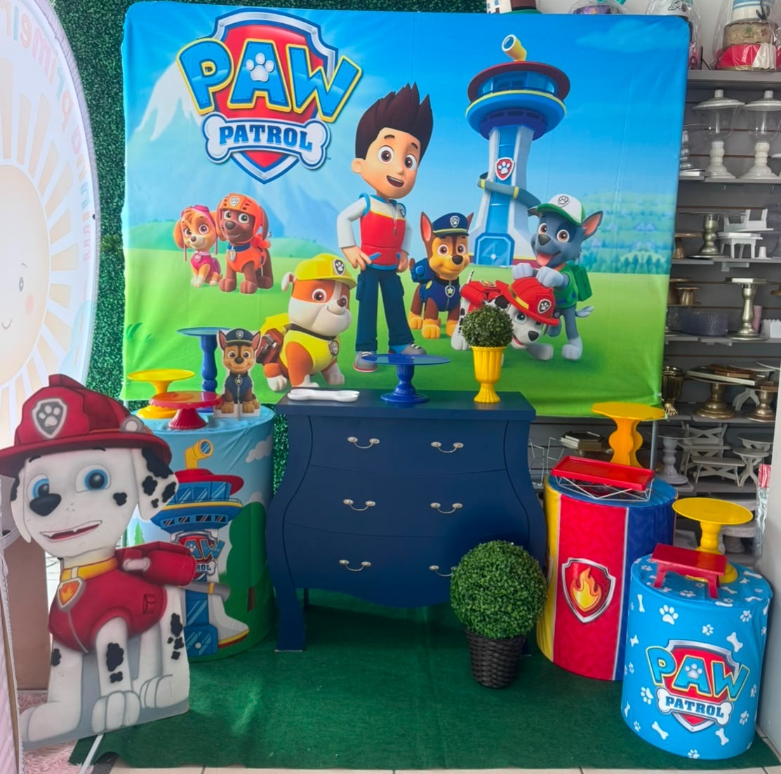 Patrulha Canina Quadrado - Mouse Atelie das Festas