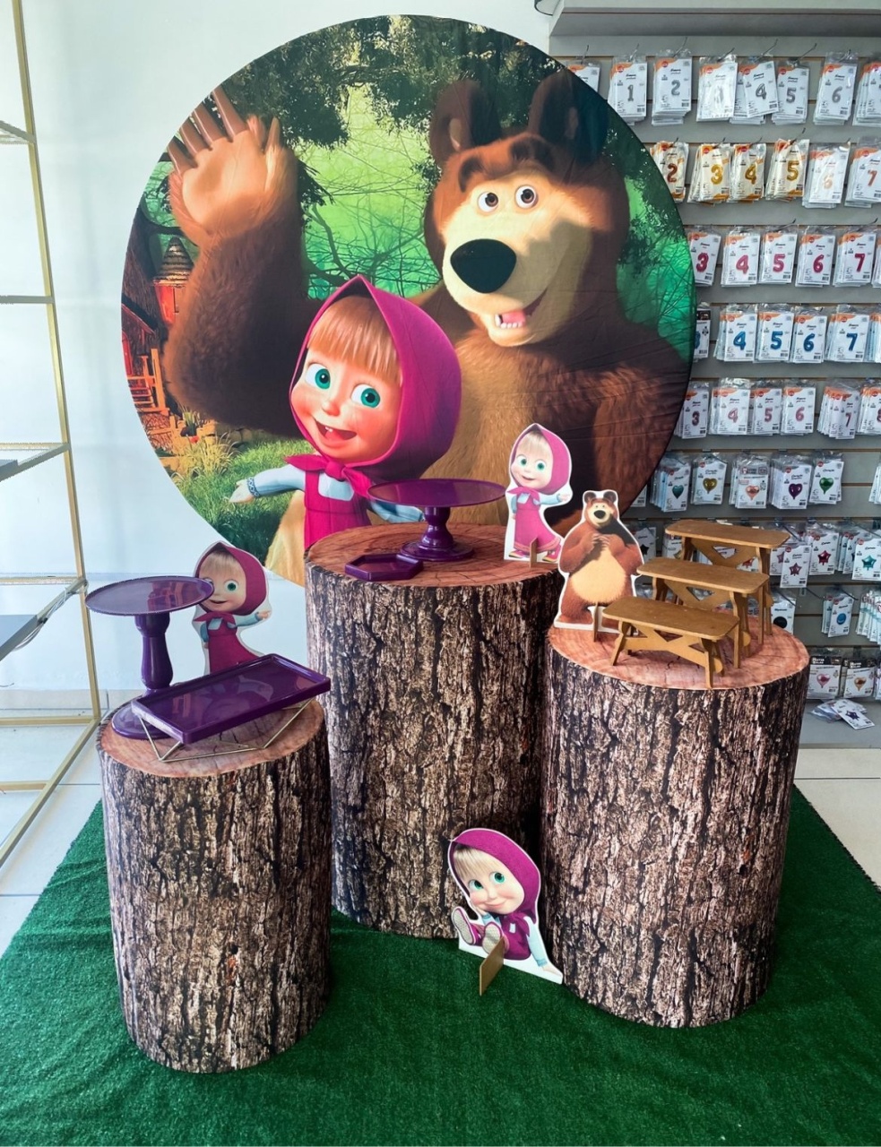 Masha E O Urso - Mouse Atelie das Festas