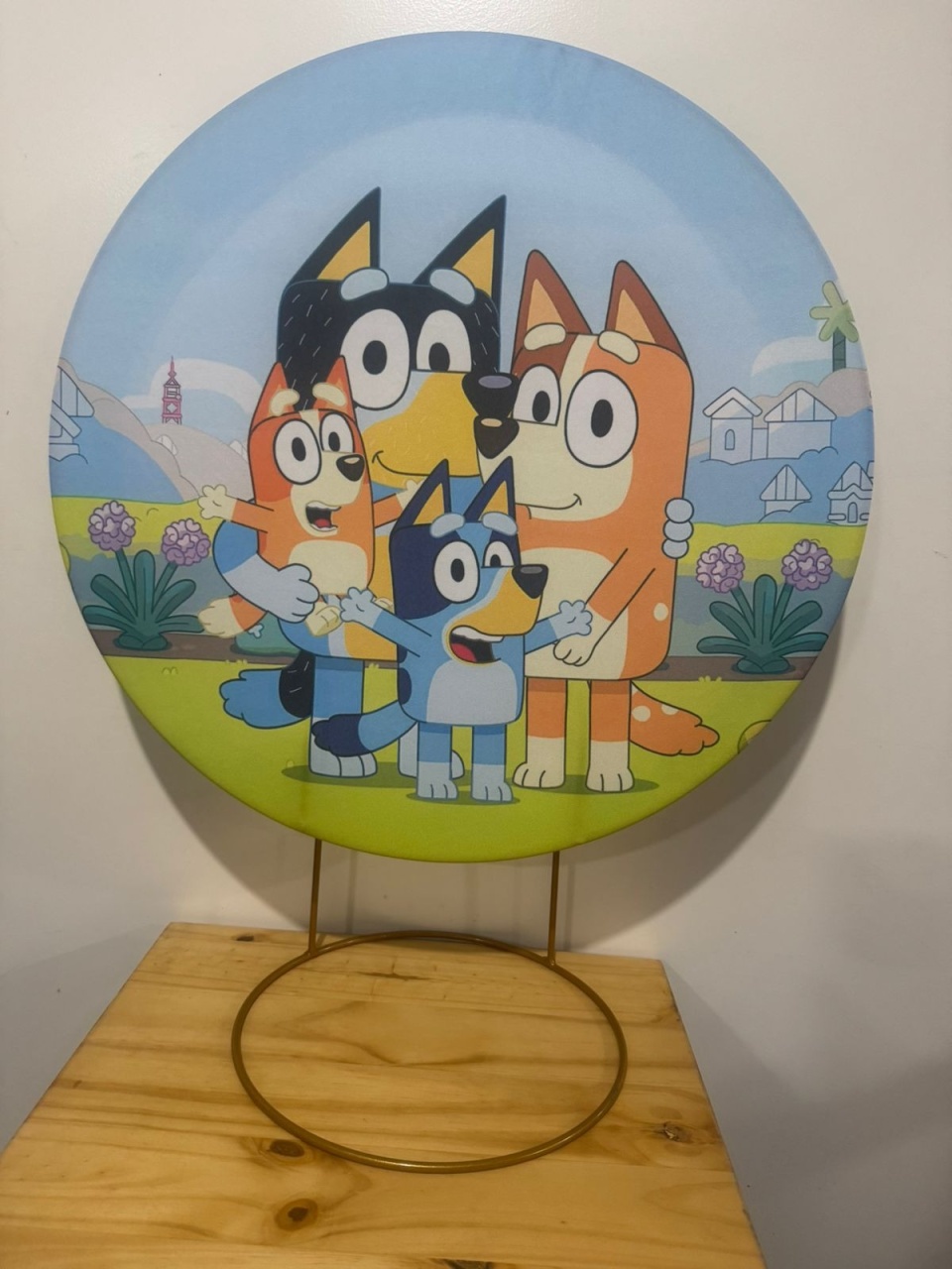 Mini Painel Bluey 2 - Mouse Atelie das Festas