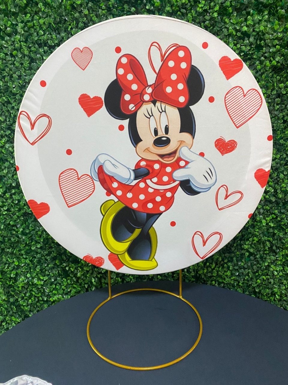 Mini Painel Minnie - Mouse Atelie das Festas