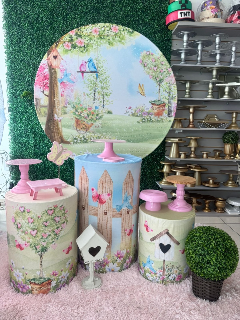 Jardim Encantado - Mouse Atelie das Festas