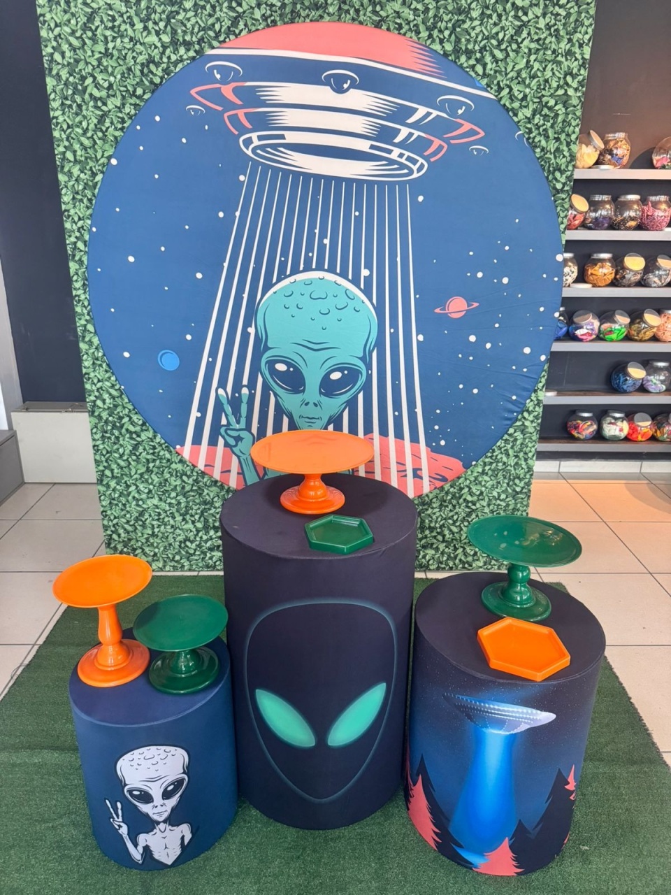 Alienígena - Mouse Atelie das Festas