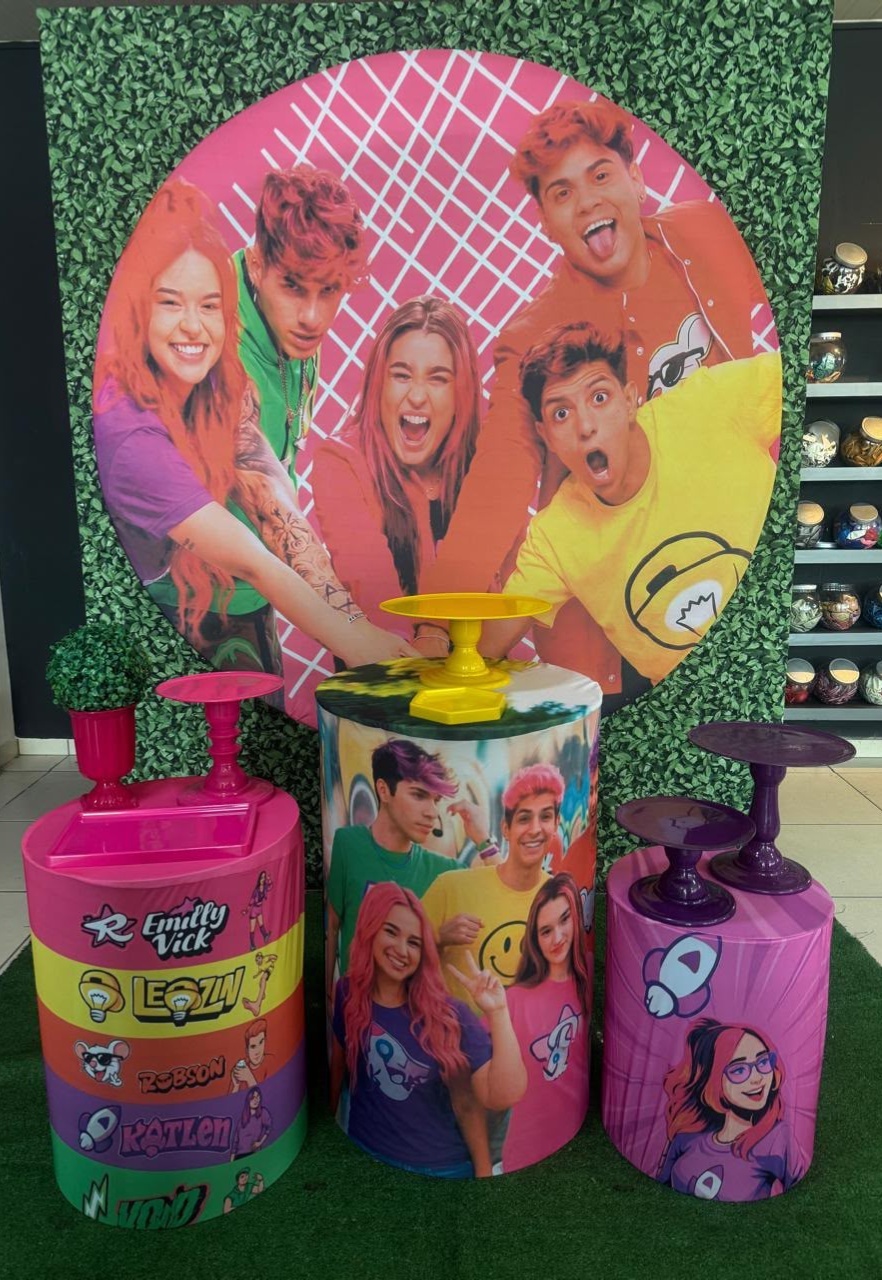 Emily Vick E Os Rosa - Mouse Atelie das Festas