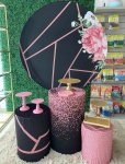 Floral Glitter Rose | Preto - imagem 1