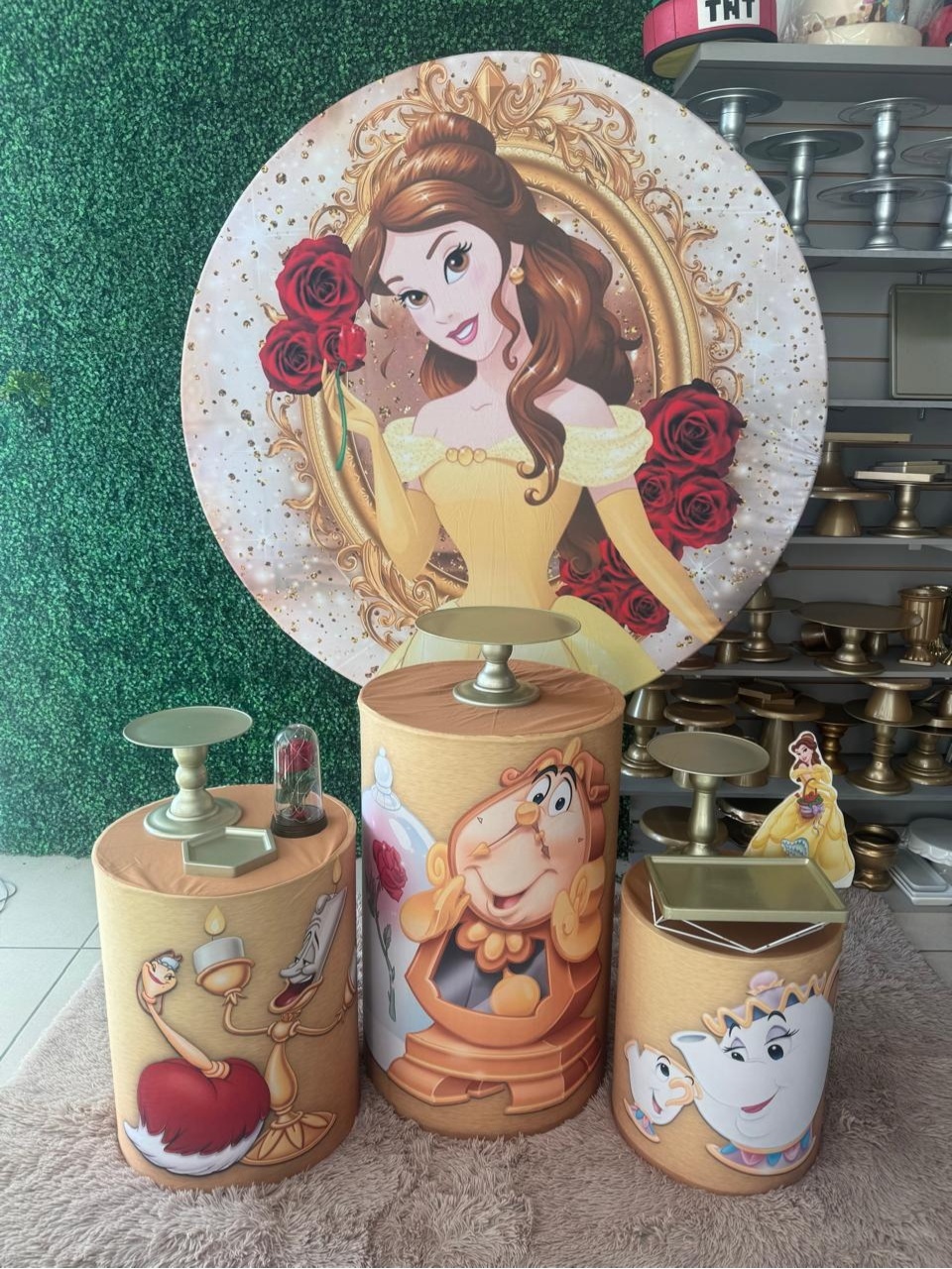 Bela E A Fera 2 - Mouse Atelie das Festas