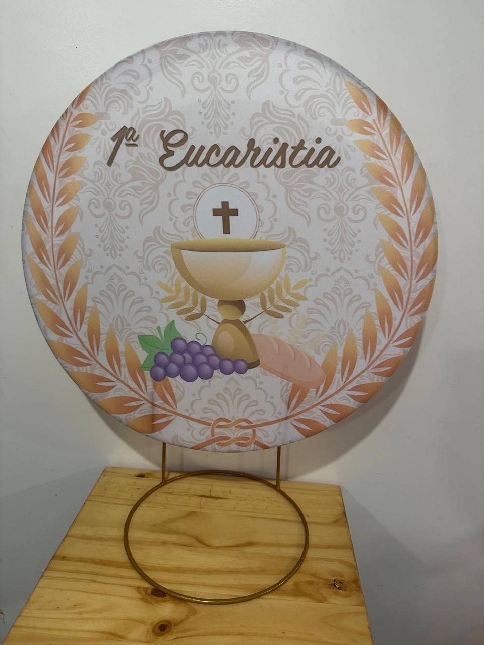 Mini Painel Primeira Comunhão - Mouse Atelie das Festas