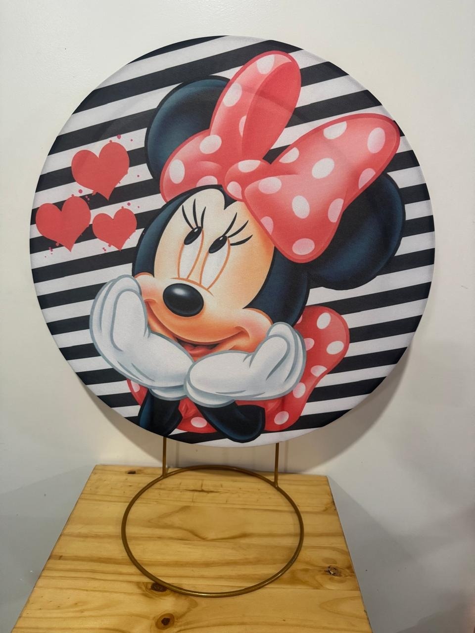 Mini Painel Minnie Vermelha - Mouse Atelie das Festas