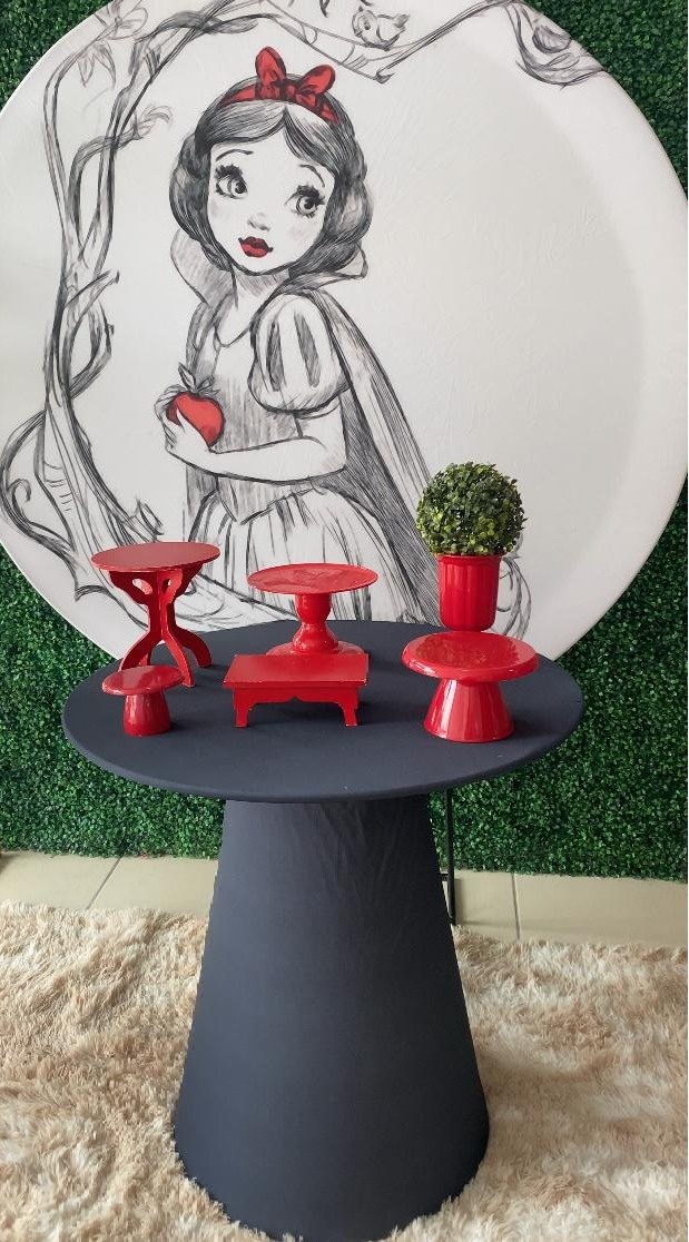 Branca de Neve Vintage - Mouse Atelie das Festas