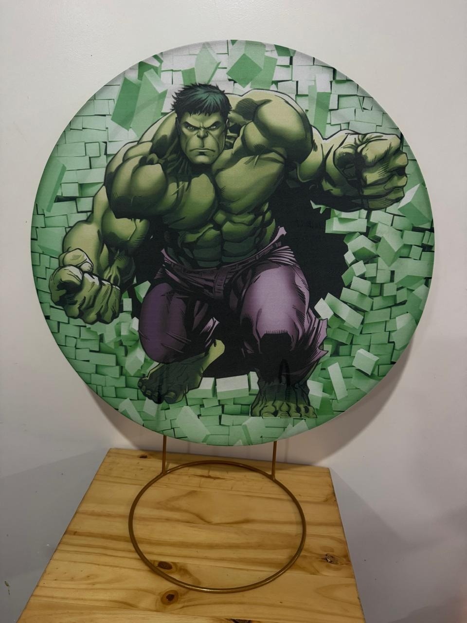 Mini Painel Hulk - Mouse Atelie das Festas