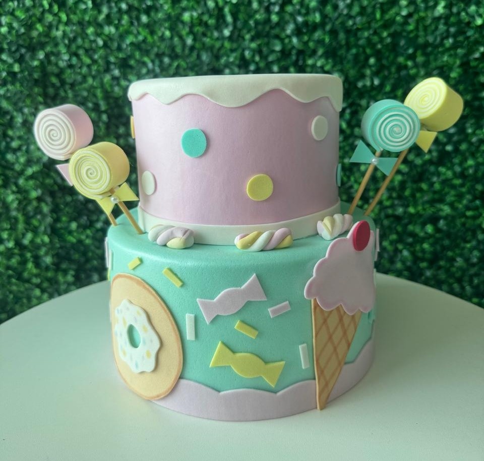 Bolo Fake Doces - Mouse Atelie das Festas